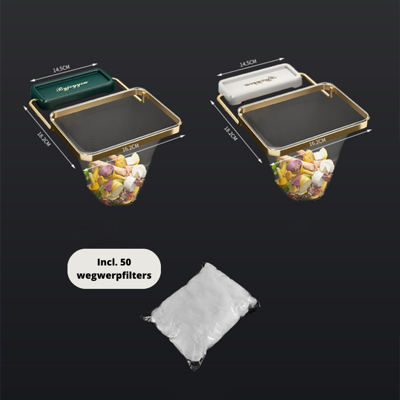 EasyClean™ | Filter om verstoppingen in de wasbak te voorkomen