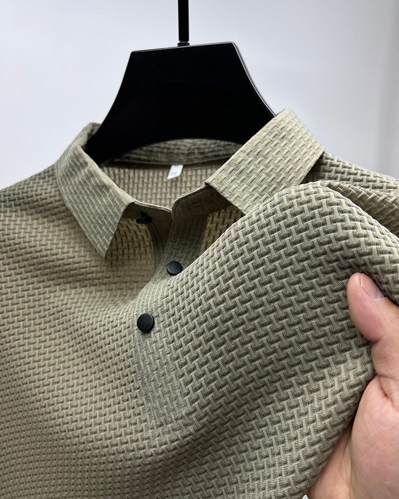 Classiquemen™ | Elegant zijden overhemd met kraag