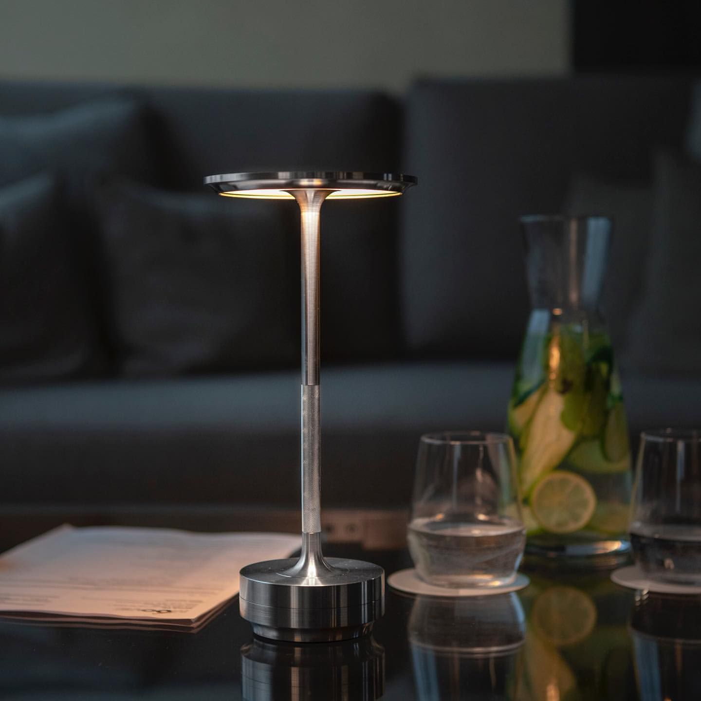 Casira's™ | Draadloze Tafellamp met Luxe uitstraling